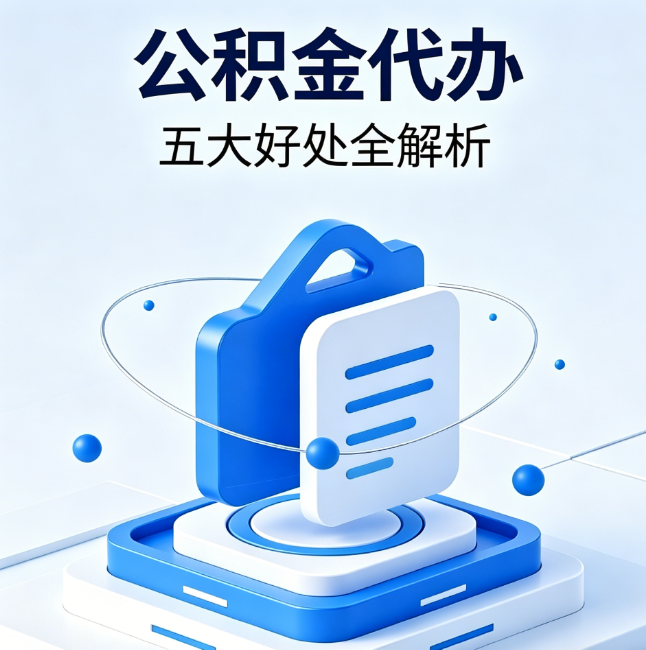 马鞍山公积金代办到底值不值？这5大好处让你少走弯路